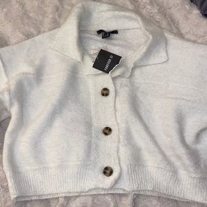 Forever 21 crop teddy NWT